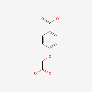 molecular formula C11H12O5 B3022341 Methyl 4-(2-methoxy-2-oxoethoxy)benzoate CAS No. 35005-30-2