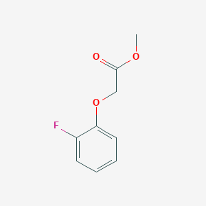 molecular formula C9H9FO3 B3022357 Methyl (2-fluorophenoxy)acetate CAS No. 449808-45-1