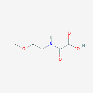 molecular formula C5H9NO4 B3022362 [(2-Methoxyethyl)carbamoyl]formic acid CAS No. 80638-54-6