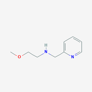 2-methoxy-N-(pyridin-2-ylmethyl)ethanamine