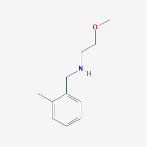2-methoxy-N-[(2-methylphenyl)methyl]ethanamine