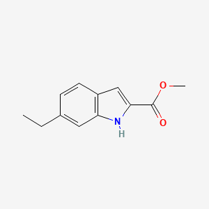 methyl 6-ethyl-1H-indole-2-carboxylate