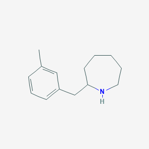 molecular formula C14H21N B3022379 2-(3-Methylbenzyl)azepane CAS No. 383130-52-7