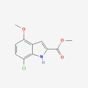 methyl 7-chloro-4-methoxy-1H-indole-2-carboxylate