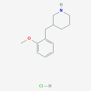 3-(2-Methoxybenzyl)piperidine hydrochloride