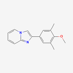 2-(4-Methoxy-3,5-dimethylphenyl)imidazo[1,2-a]pyridine