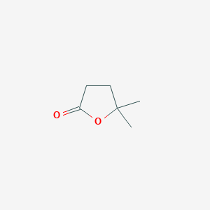 molecular formula C6H10O2 B030224 5,5-Dimethyldihydrofuran-2(3h)-one CAS No. 3123-97-5
