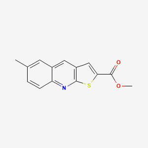 Methyl 6-methylthieno[2,3-b]quinoline-2-carboxylate