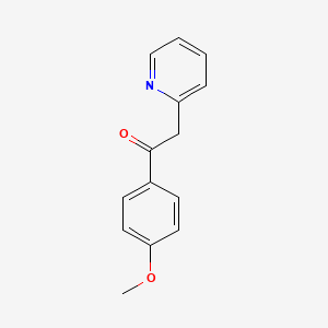 1-(4-Methoxyphenyl)-2-(pyridin-2-yl)ethanone