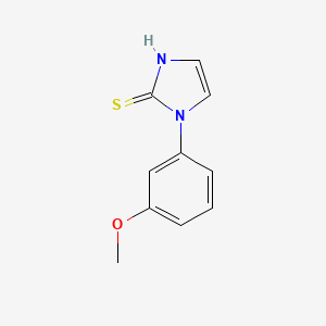 1-(3-methoxyphenyl)-1H-imidazole-2-thiol
