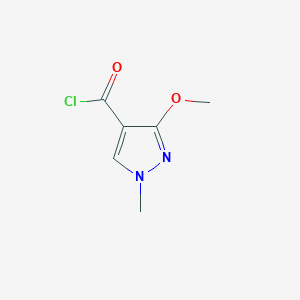 3-Methoxy-1-methyl-1H-pyrazole-4-carbonyl chloride