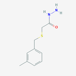 molecular formula C10H14N2OS B3022459 2-[(3-Methylbenzyl)thio]acetohydrazide CAS No. 669709-38-0