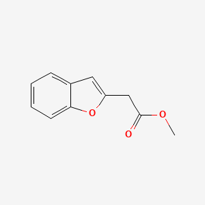molecular formula C11H10O3 B3022460 Methyl 2-(benzofuran-2-yl)acetate CAS No. 39581-61-8