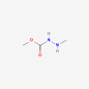 molecular formula C3H8N2O2 B3022484 Methyl 2-methylhydrazinecarboxylate CAS No. 31457-72-4