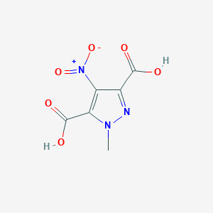 1-methyl-4-nitro-1H-pyrazole-3,5-dicarboxylic acid