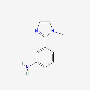 3-(1-methyl-1H-imidazol-2-yl)aniline