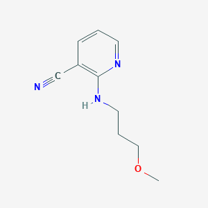 2-[(3-Methoxypropyl)amino]nicotinonitrile