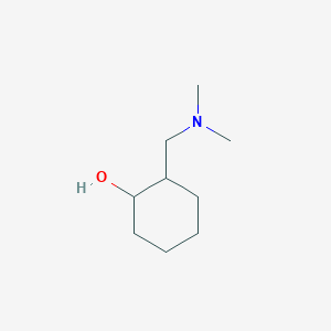 molecular formula C9H19NO B3022540 2-[(Dimethylamino)methyl]cyclohexan-1-ol CAS No. 17589-70-7