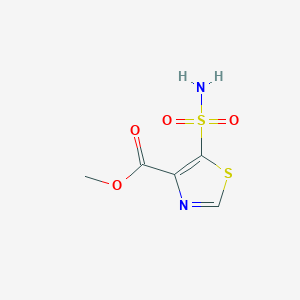 Methyl 5-sulfamoyl-1,3-thiazole-4-carboxylate
