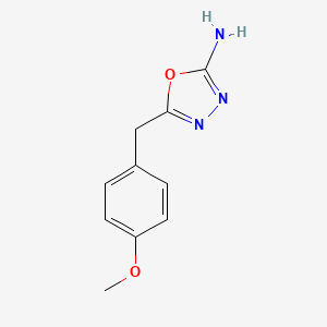 5-(4-Methoxybenzyl)-1,3,4-oxadiazol-2-amine