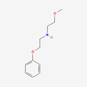 molecular formula C11H17NO2 B3022565 2-methoxy-N-(2-phenoxyethyl)ethanamine CAS No. 884497-53-4