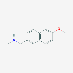 N-[(6-methoxy-2-naphthyl)methyl]-N-methylamine