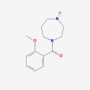 molecular formula C13H18N2O2 B3022570 (1,4-Diazepan-1-yl)(2-methoxyphenyl)methanone CAS No. 61903-19-3