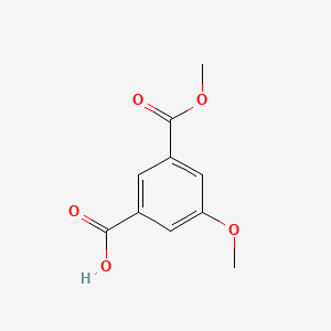 molecular formula C10H10O5 B3022581 3-Methoxy-5-(methoxycarbonyl)benzoic acid CAS No. 71590-08-4