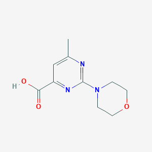6-Methyl-2-morpholin-4-yl-pyrimidine-4-carboxylic acid
