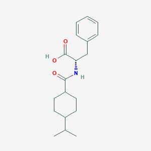 molecular formula C19H27NO3 B030226 ent-Nateglinide CAS No. 105816-05-5