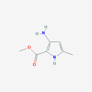 methyl 3-amino-5-methyl-1H-pyrrole-2-carboxylate