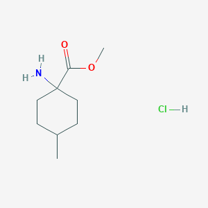 Methyl 1-amino-4-methylcyclohexane-1-carboxylate hydrochloride