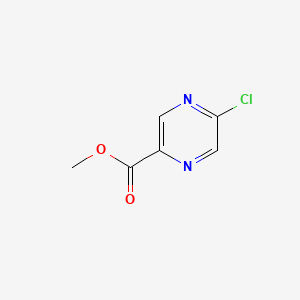 molecular formula C6H5ClN2O2 B3022643 Methyl 5-chloropyrazine-2-carboxylate CAS No. 33332-25-1