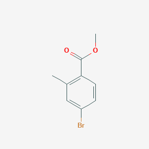 molecular formula C9H9BrO2 B3022644 Methyl 4-bromo-2-methylbenzoate CAS No. 99548-55-7
