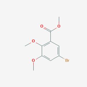 molecular formula C10H11BrO4 B3022646 Methyl 5-bromo-2,3-dimethoxybenzoate CAS No. 83131-08-2