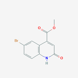 Methyl 6-bromo-2-hydroxyquinoline-4-carboxylate