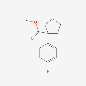 Methyl 1-(4-fluorophenyl)cyclopentanecarboxylate