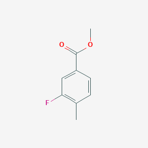 molecular formula C9H9FO2 B3022674 Methyl 3-fluoro-4-methylbenzoate CAS No. 87808-48-8
