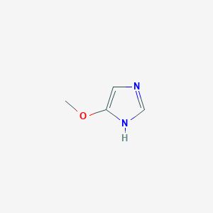 molecular formula C4H6N2O B3022678 5-Methoxy-1h-imidazole CAS No. 88945-43-1