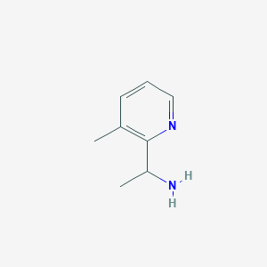 1-(3-Methylpyridin-2-yl)ethanamine