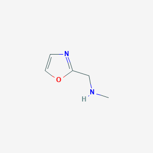 molecular formula C5H8N2O B3022726 N-Methyl-1-(oxazol-2-YL)methanamine CAS No. 1083299-13-1
