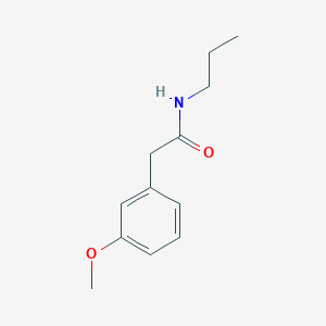 2-(3-methoxyphenyl)-N-propylacetamide