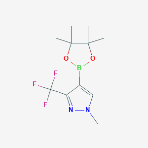 1-Methyl-4-(4,4,5,5-tetramethyl-1,3,2-dioxaborolan-2-YL)-3-(trifluoromethyl)-1H-pyrazole
