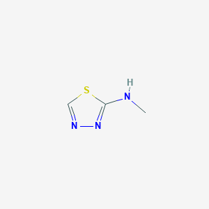 molecular formula C3H5N3S B3022776 N-Methyl-1,3,4-thiadiazol-2-amine CAS No. 38490-45-8