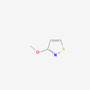 molecular formula C4H5NOS B3022777 3-Methoxyisothiazole CAS No. 27337-28-6