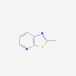 molecular formula C7H6N2S B3022789 2-Methylthiazolo[5,4-b]pyridine CAS No. 91813-40-0