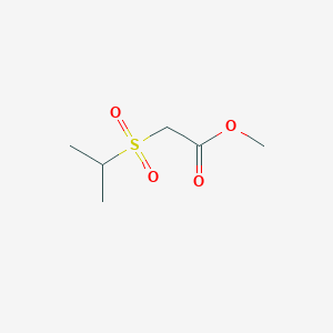 molecular formula C6H12O4S B3022814 Methyl 2-Propan-2-ylsulfonylacetate CAS No. 112810-02-3