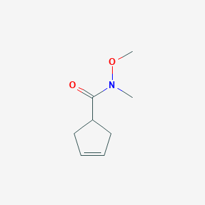 N-Methoxy-N-methyl-3-cyclopentenecarboxamide