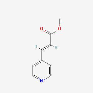 molecular formula C9H9NO2 B3022820 METHYL-3-(4-PYRIDYL)ACRYLATE CAS No. 81124-49-4