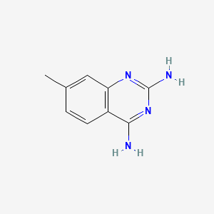 molecular formula C9H10N4 B3022829 7-methylquinazoline-2,4-diamine CAS No. 27018-16-2